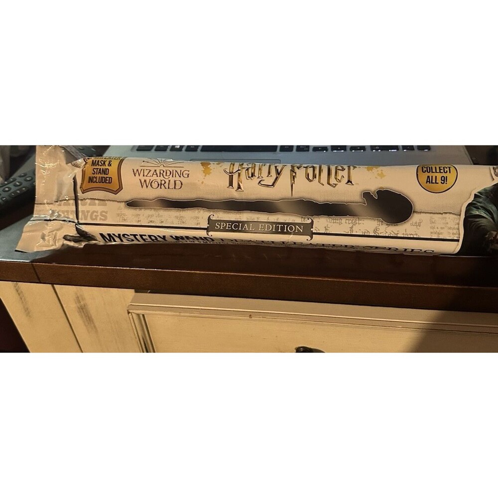 Harry Potter Mystery Wand Death Eater Series Wizarding World *Brand New*